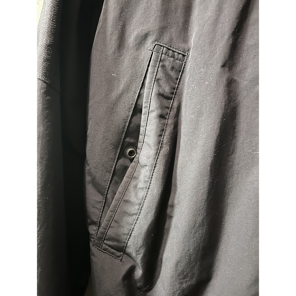 G-Star Raw Men's Dark Black Meson Full Zip Track Jacket Cafe Racer Members Only - Picture 3 of 13